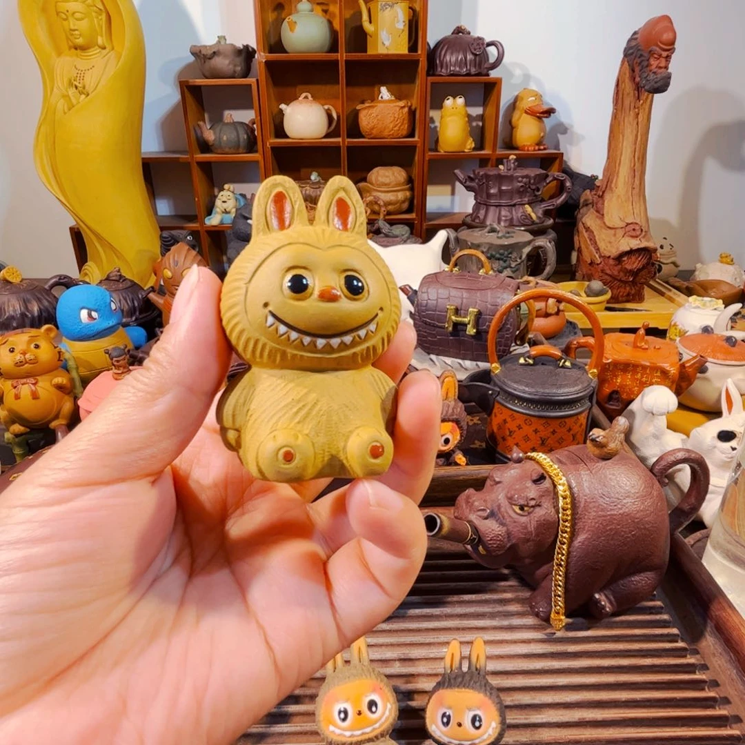 紫砂茶宠纯手工制作过程就是
