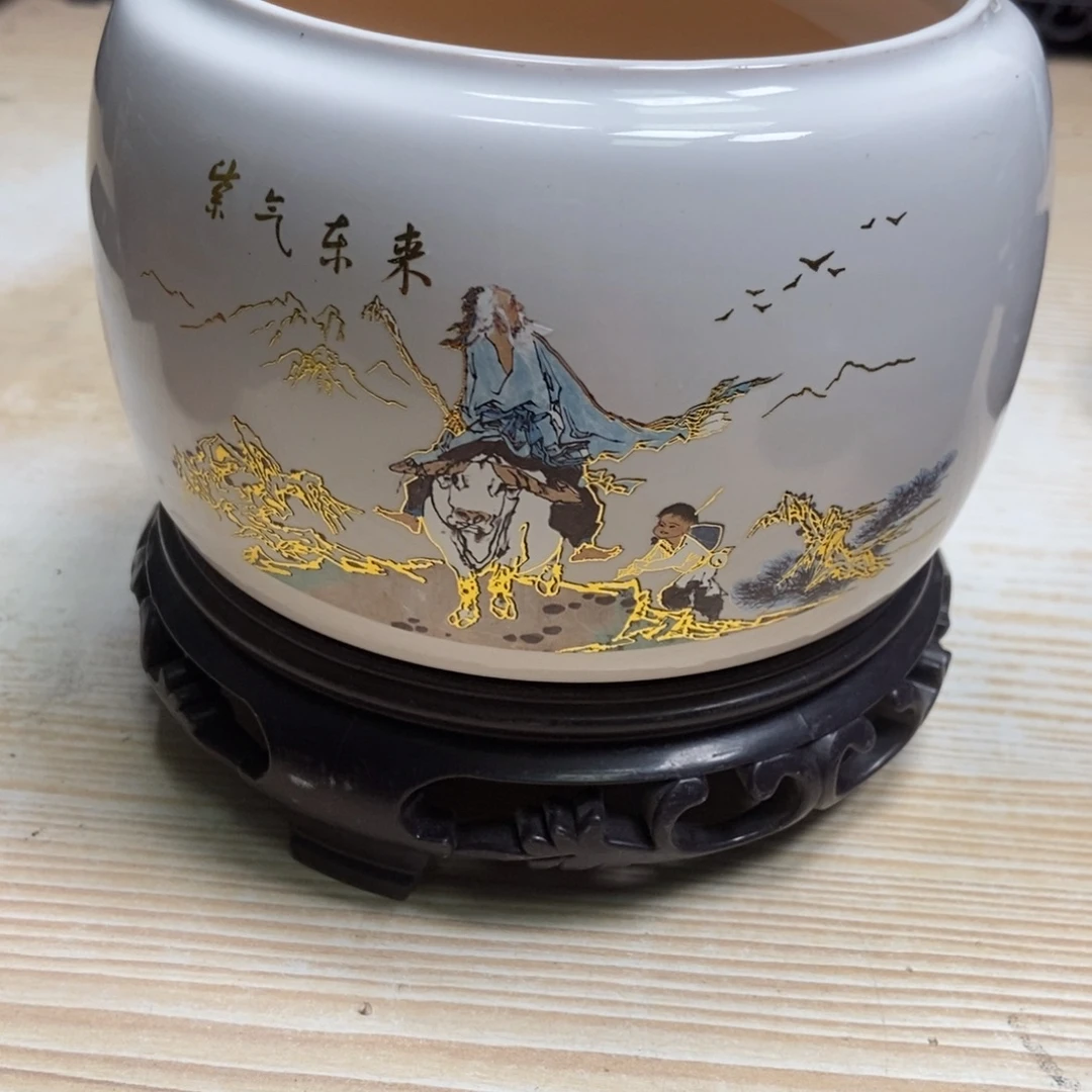 瓷片陶瓷花盆陶瓷艺术