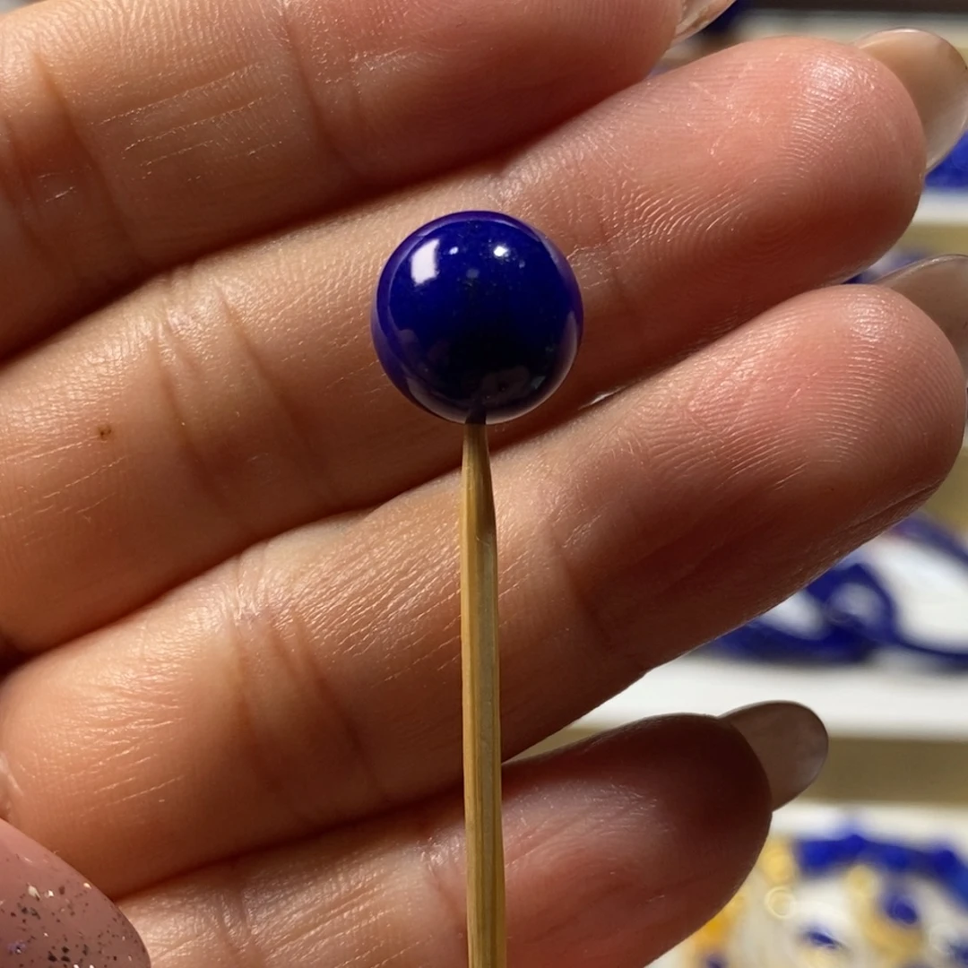 醉***~青金石未镶嵌手串11.3m