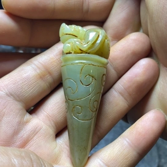 和田玉把件未镶嵌