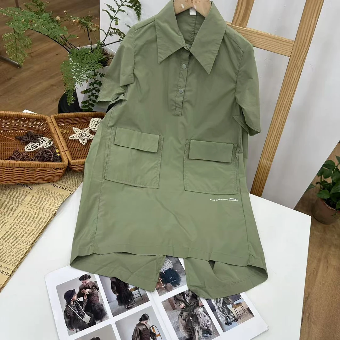 5076  夏季中童连衣裙  H
