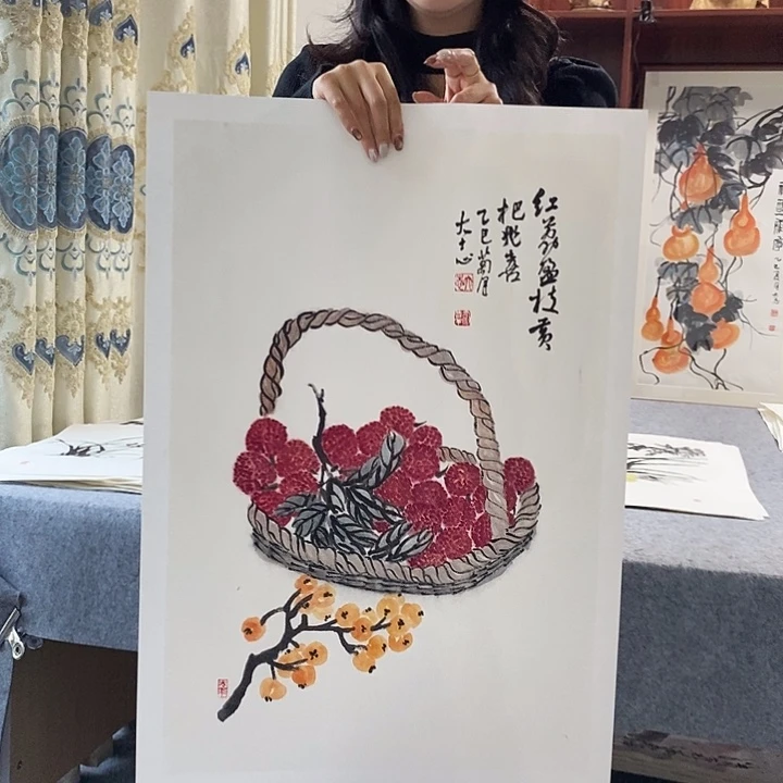 国画纯手绘国画写意作品