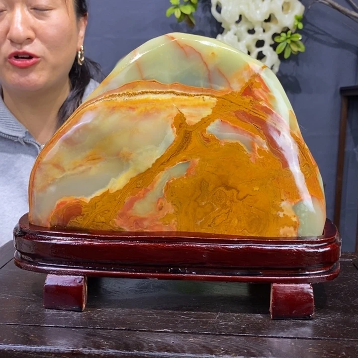 石材精品古青石摆件