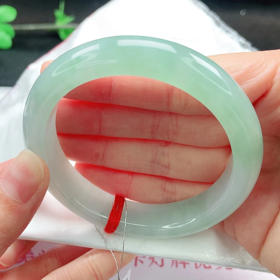 未镶嵌手镯翡翠55圈