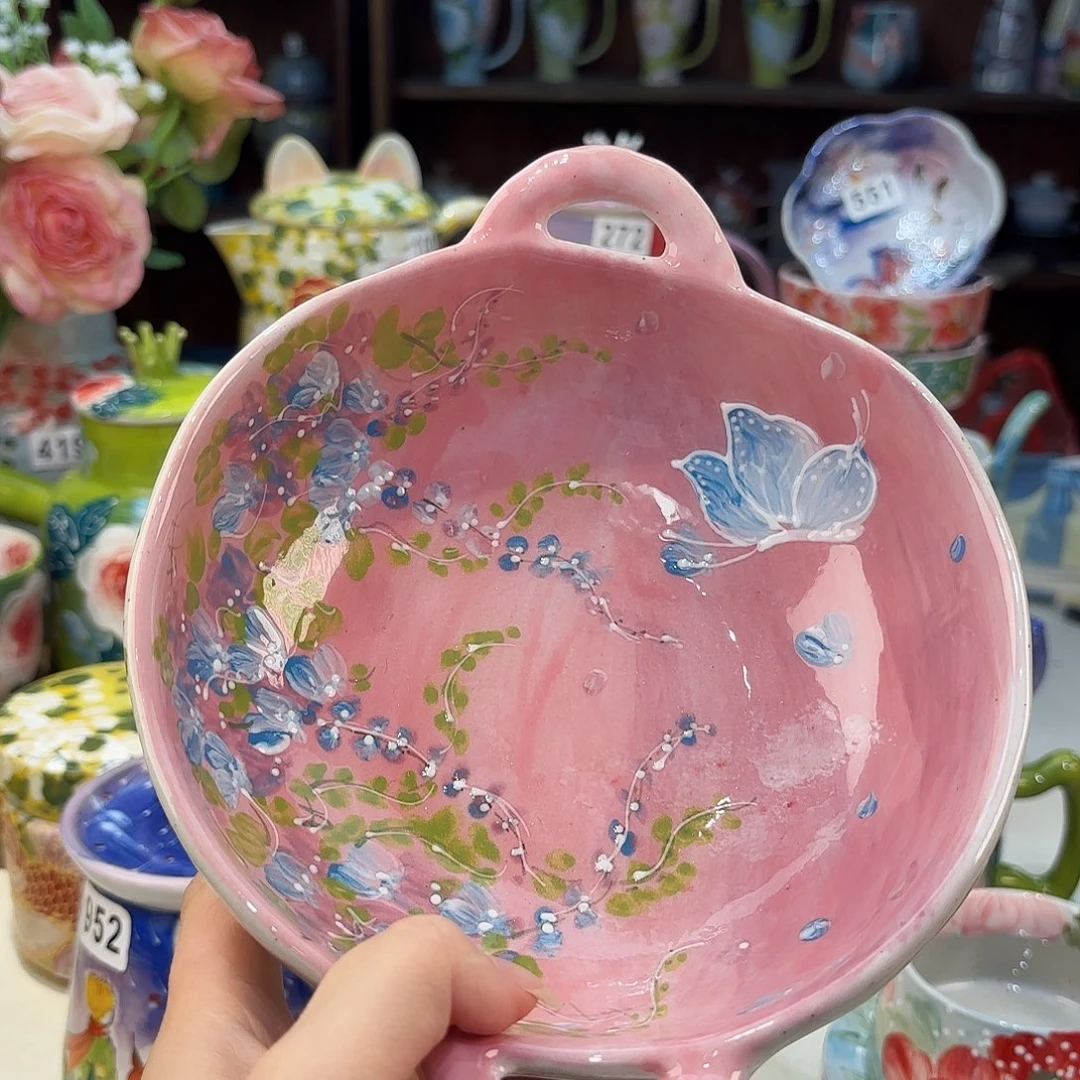 景德镇手绘高温釉下彩陶瓷茶具
