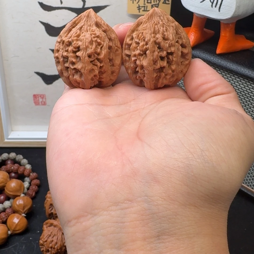 文玩核桃吊坠4001大沽石