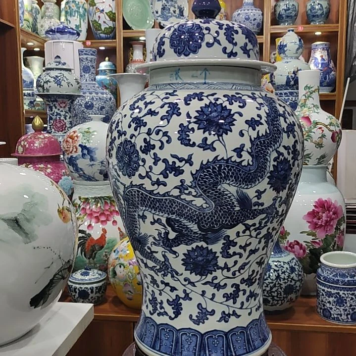 瓷片景德镇镇陶瓷花瓶