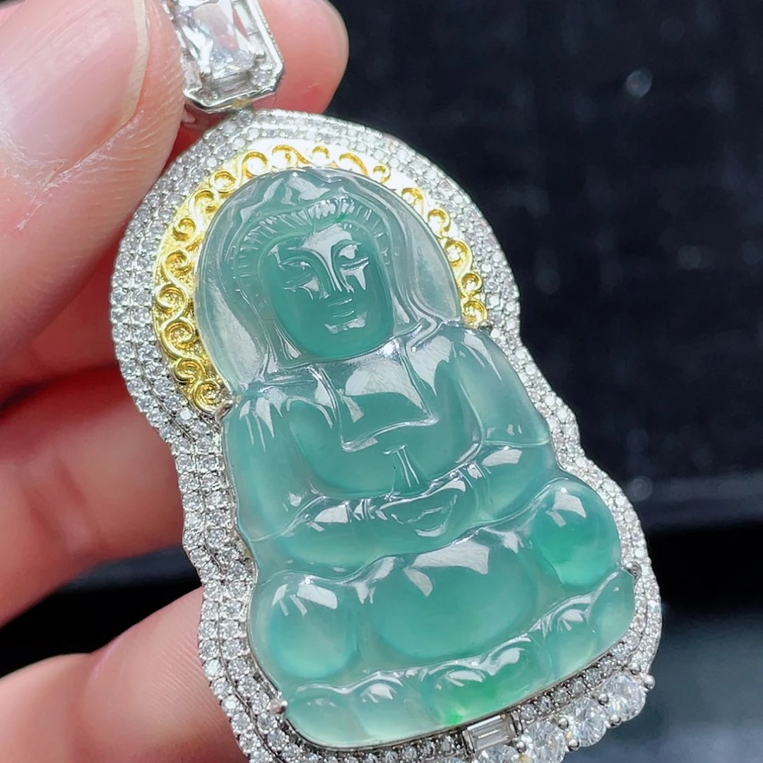 翡翠颈饰未镶嵌2，