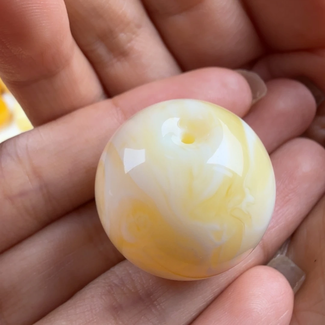 琥珀未镶嵌颈饰纯天然琥珀蜜蜡无优化