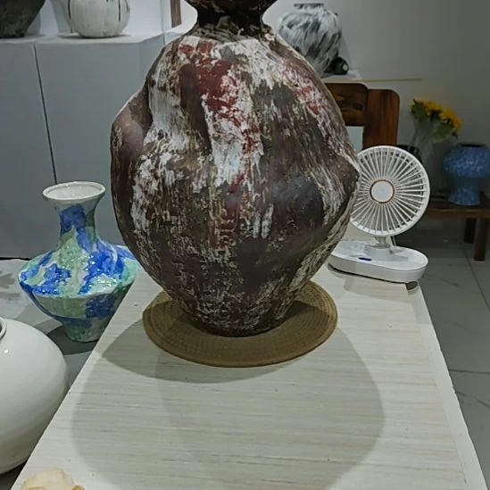 景德镇陶瓷花瓶中古风