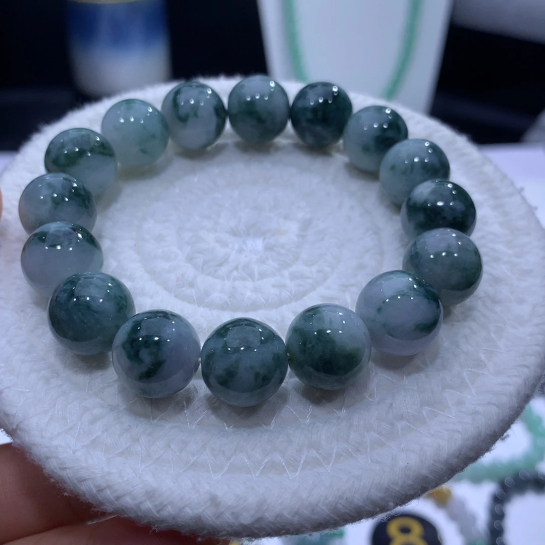 未镶嵌手链翡翠飘花卡13十福利款