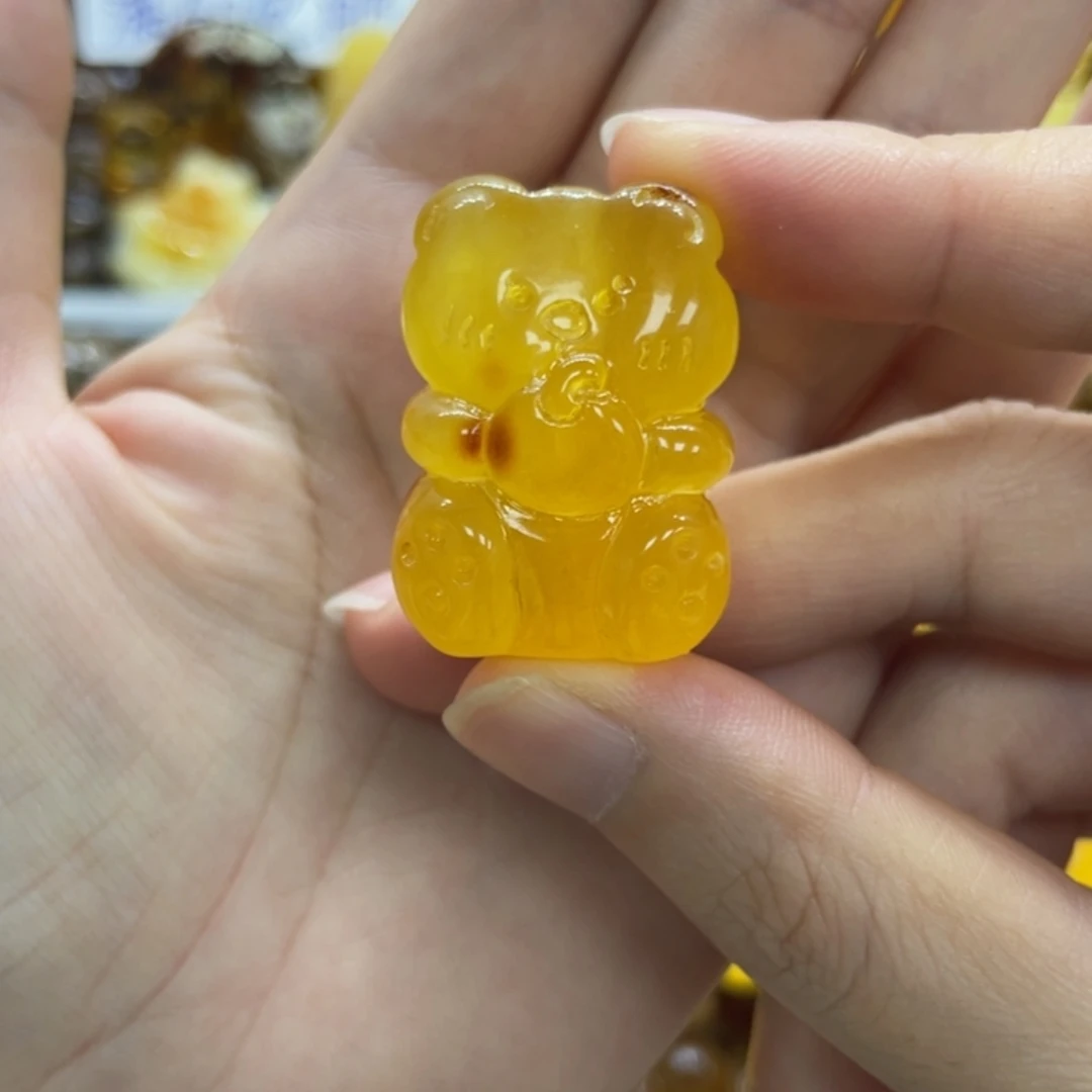 琥珀未镶嵌裸石天然琥珀