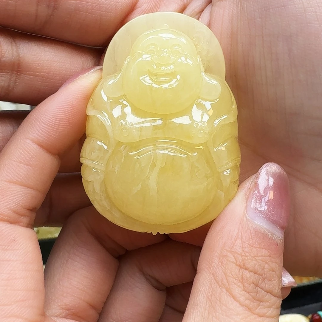 琥珀裸石未镶嵌……