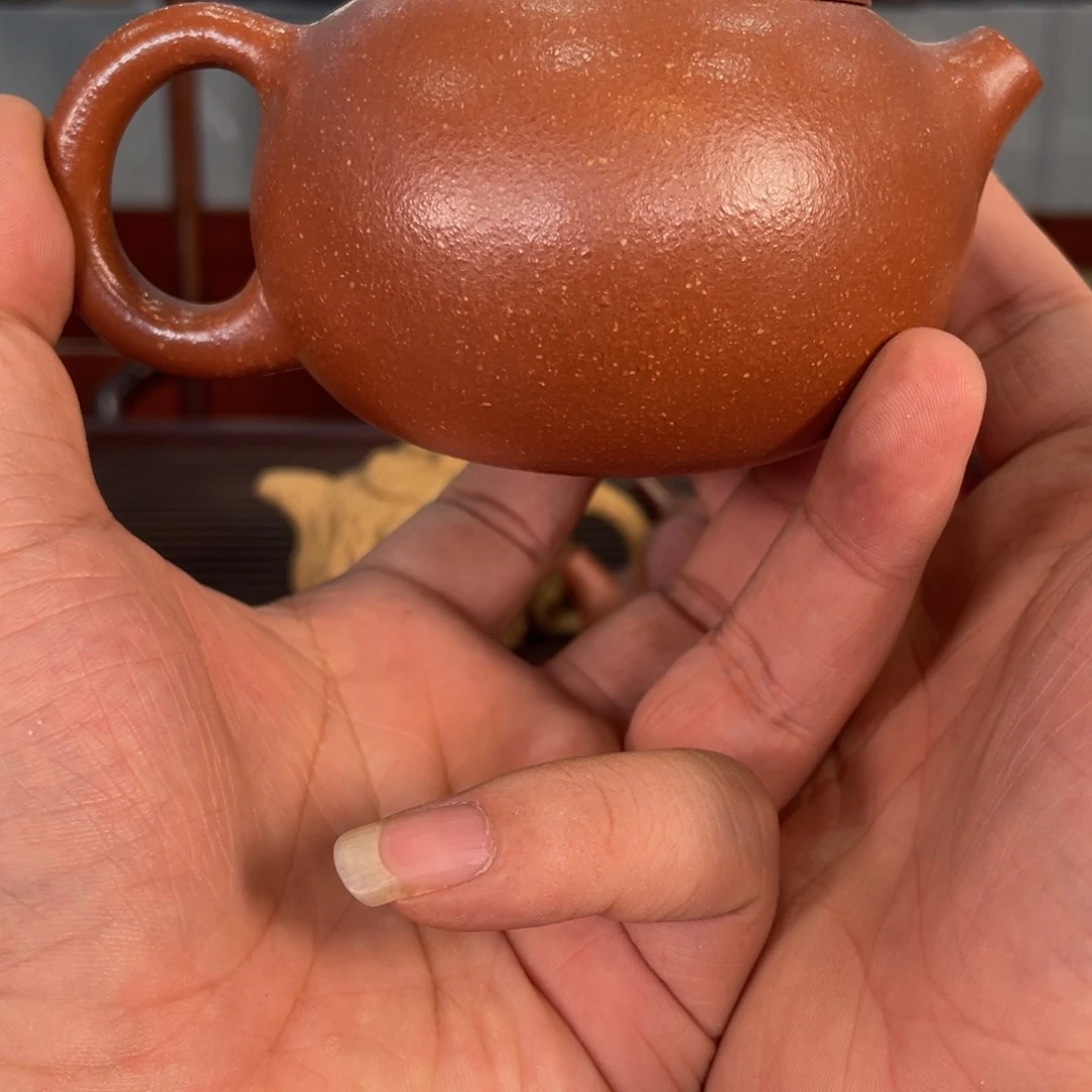 紫砂茶壶小绵羊真的超级有活力哦好