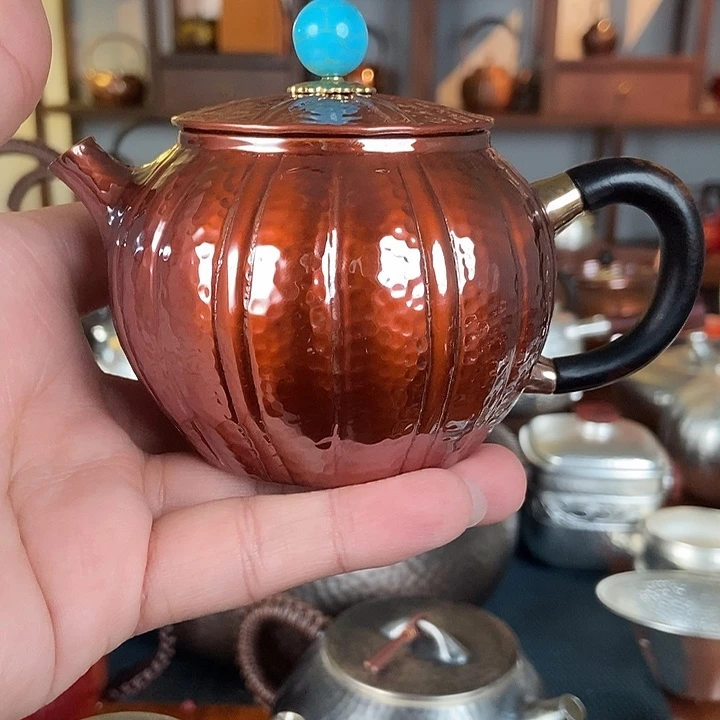 纯手工制作一铜壶制作