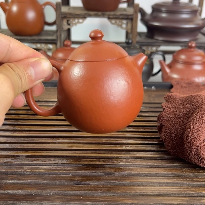 茶壶紫砂原矿紫砂手工制作