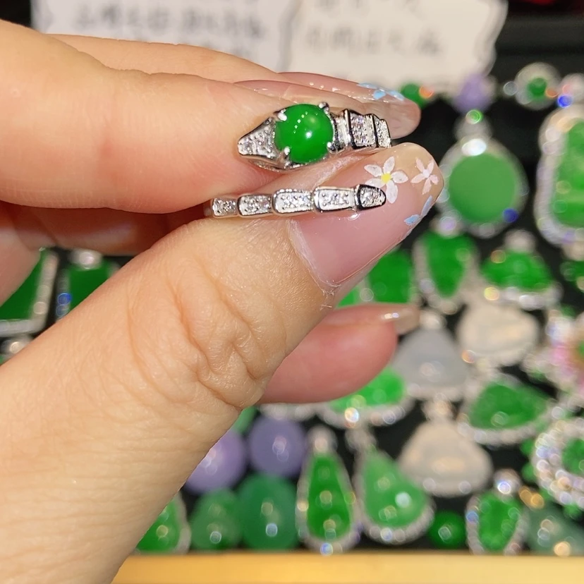 【闪购商品】未镶嵌戒指翡翠天然翡翠