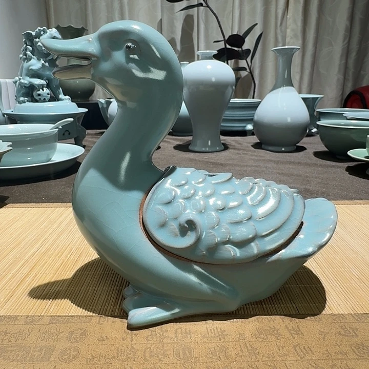 陶其他鸭宝香炉。。。。。。