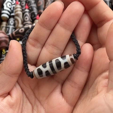 玛瑙/玉髓单珠未镶嵌