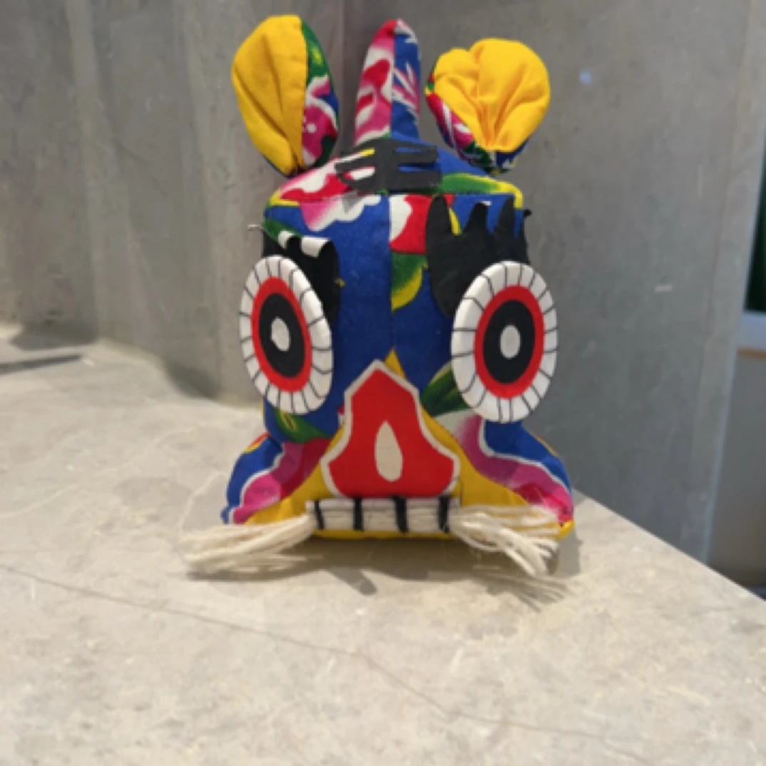 中国风特色手工艺品布老虎摆件