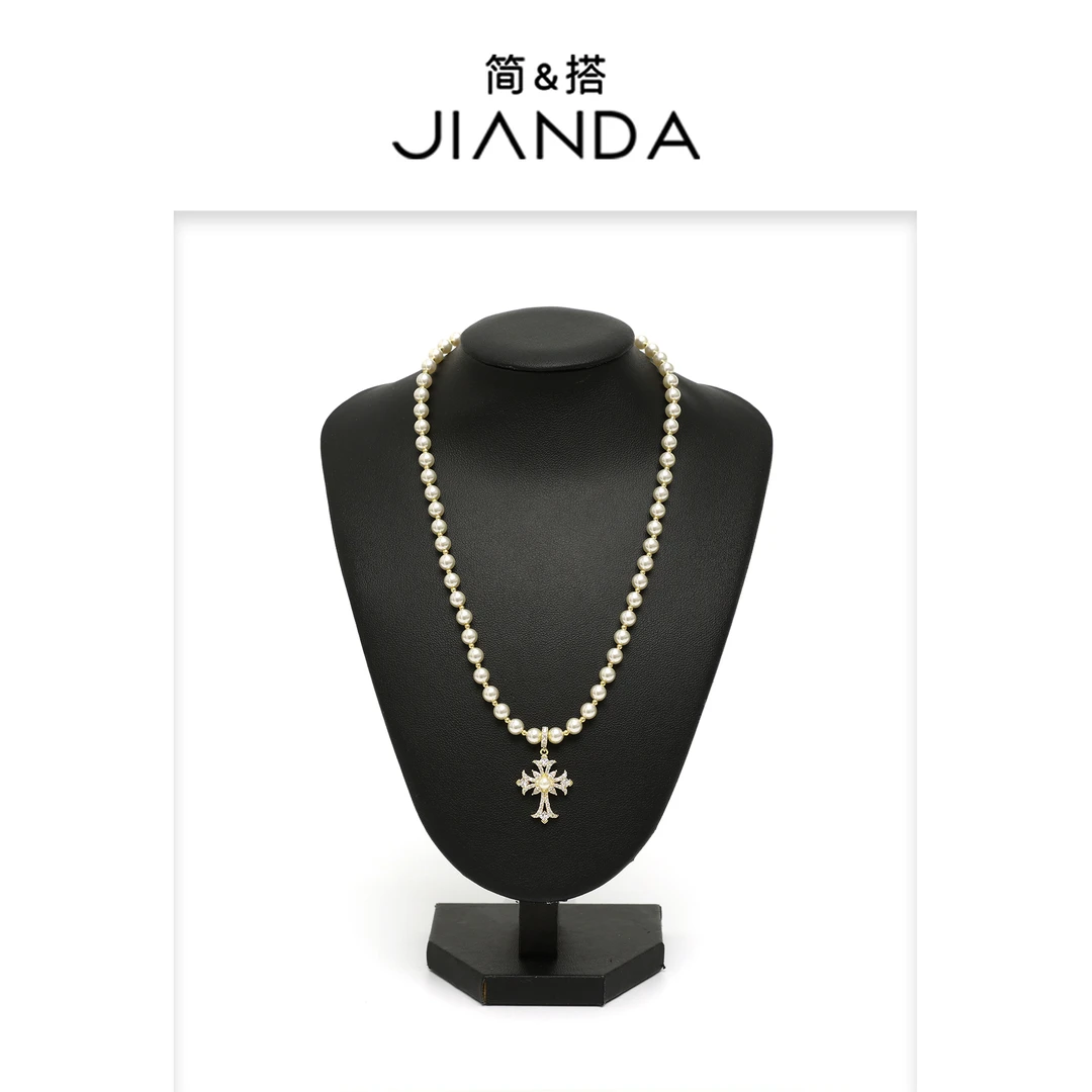 简&搭 合金项链 【千屿Sheila】重工水钻项链253-XL/1008-05083