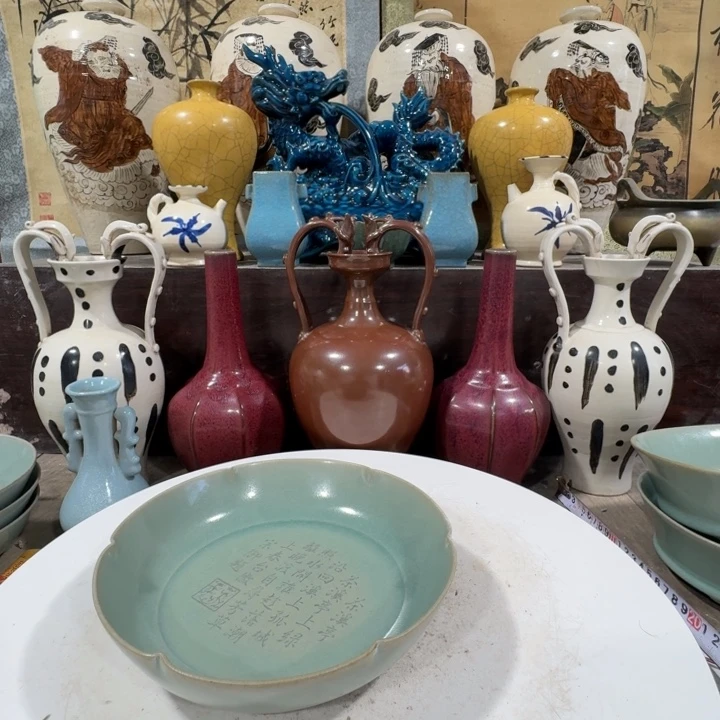 茶盏手工制作陶瓷摆件