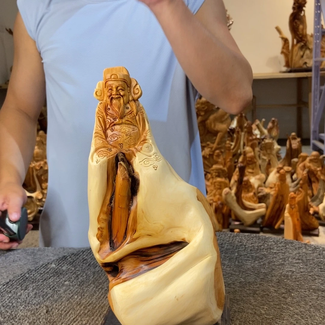 柏木（崖柏）太行崖柏根雕摆件