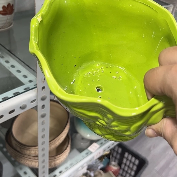微瑕陶瓷花盆满9.9发