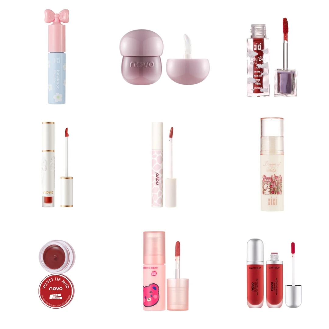 欧气喵喵美妆拆拆，拍一拆5！唇釉口红粉饼修容眼影等