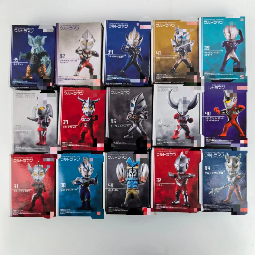 顺丰包邮 奥特曼converge 大脚 盒蛋玩具小人