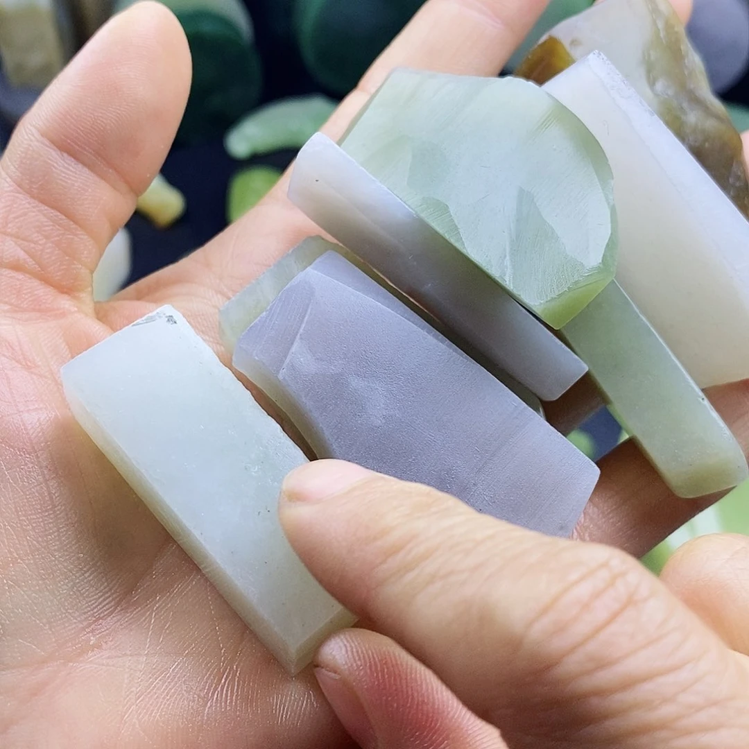 和田玉未镶嵌车挂干**了