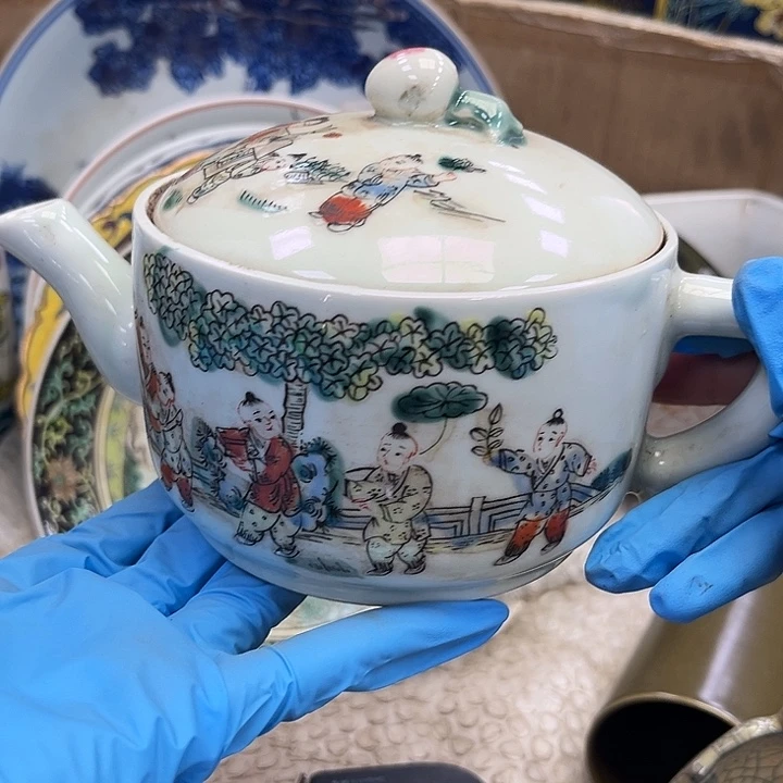 瓷片瓷器摆件 瓷器摆件