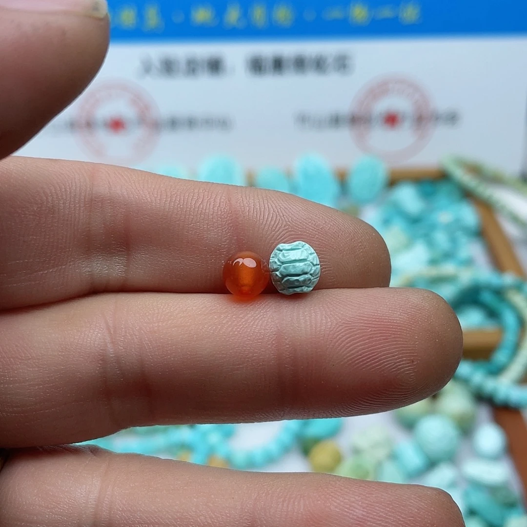 南红玛瑙颈饰未镶嵌206