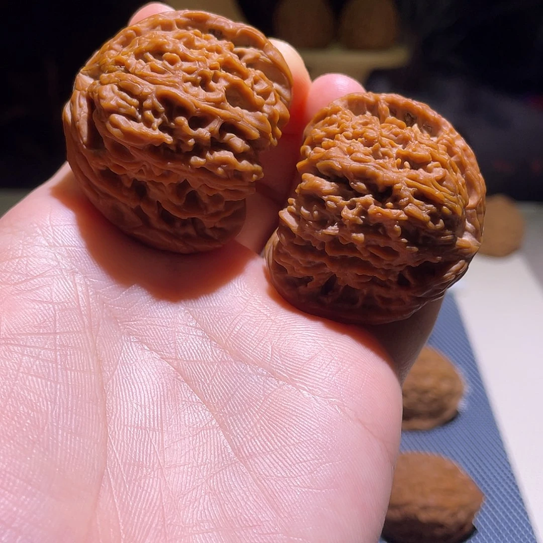 狮***座吊坠文玩核桃精品福利对不差尺不差克重