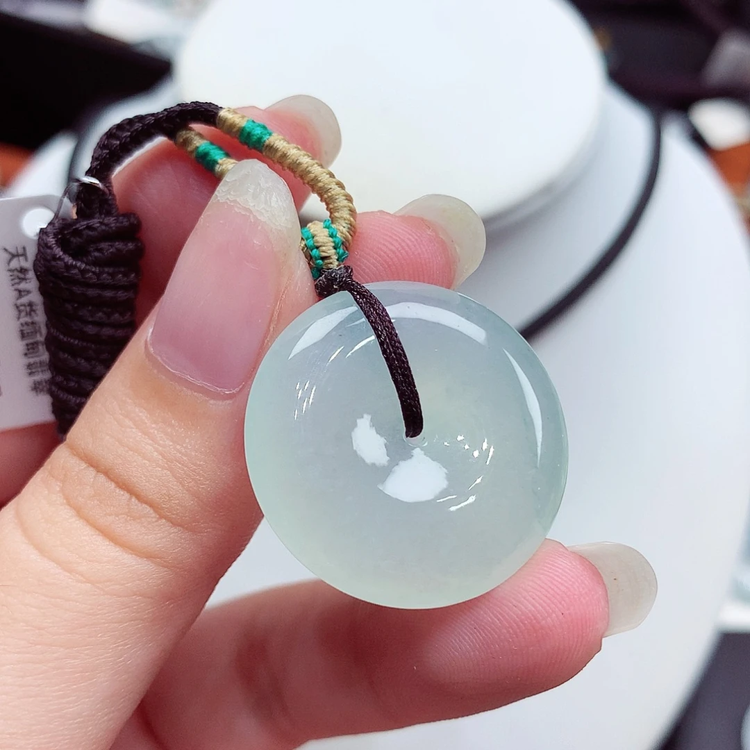 翡翠未镶嵌颈饰翡翠14，26/6