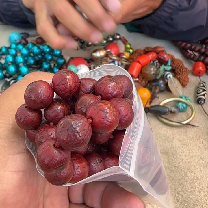 W****吊坠金刚菩提桑杰出品小元素配饰凤眼菩提念珠