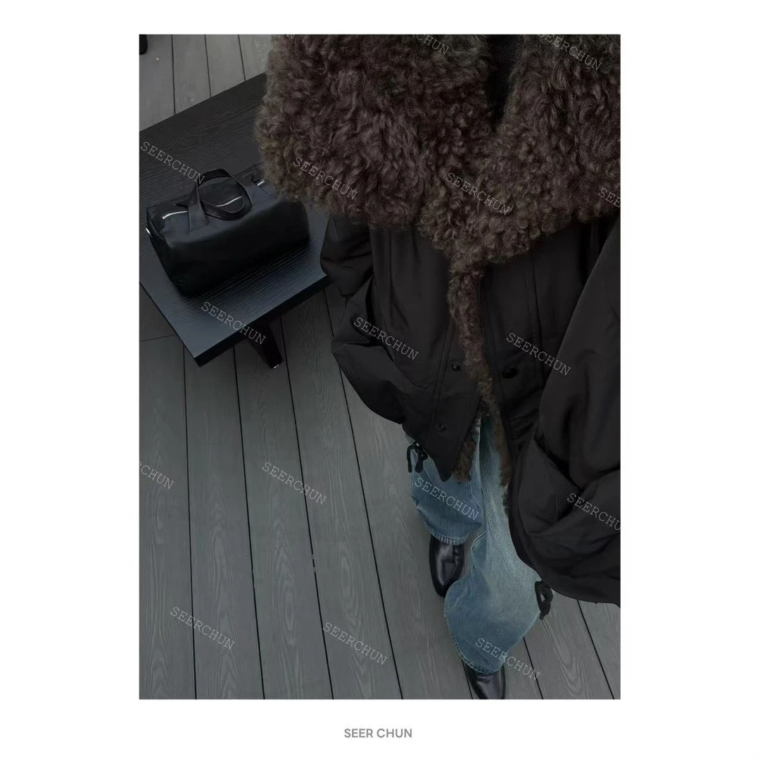 SEER CHUN“寒日冒险”真毛鹅绒服 20787