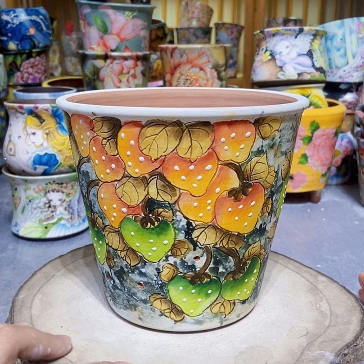 景德镇艺术手绘作品