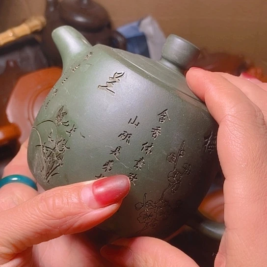 全手工制作宜兴紫砂壶