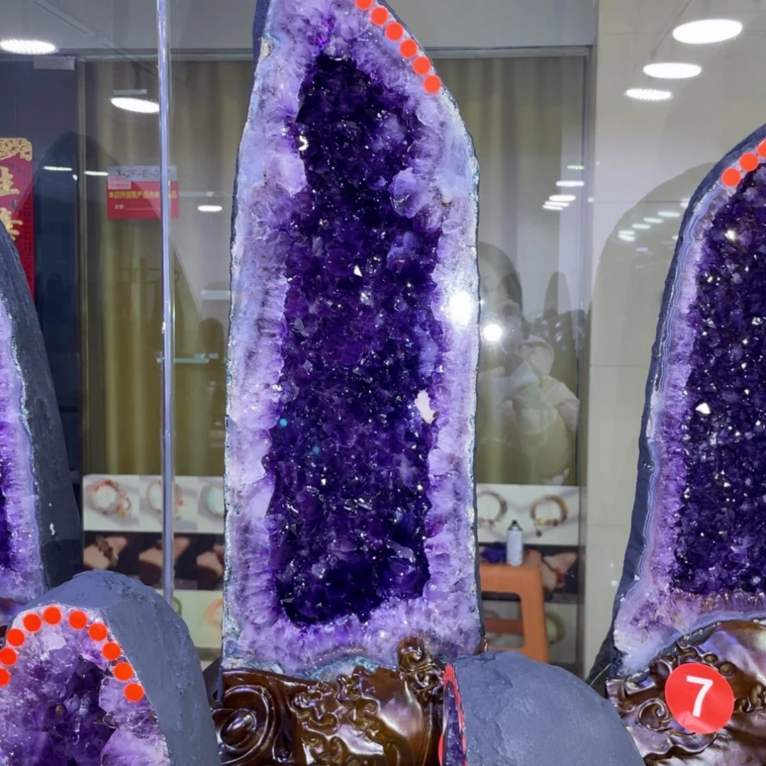 乌拉圭紫水晶摆件