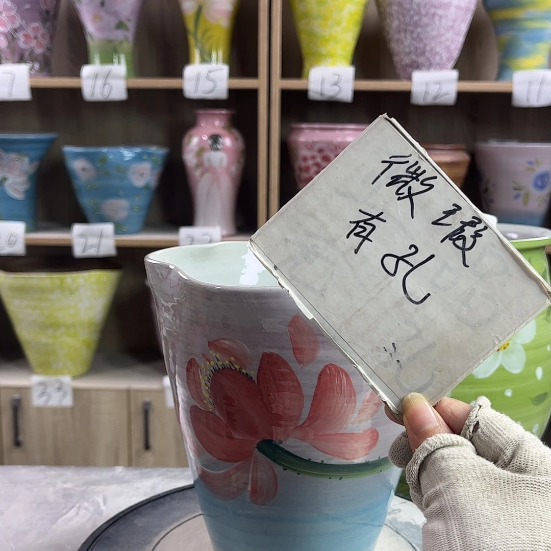 景德镇陶瓷花盆花盆