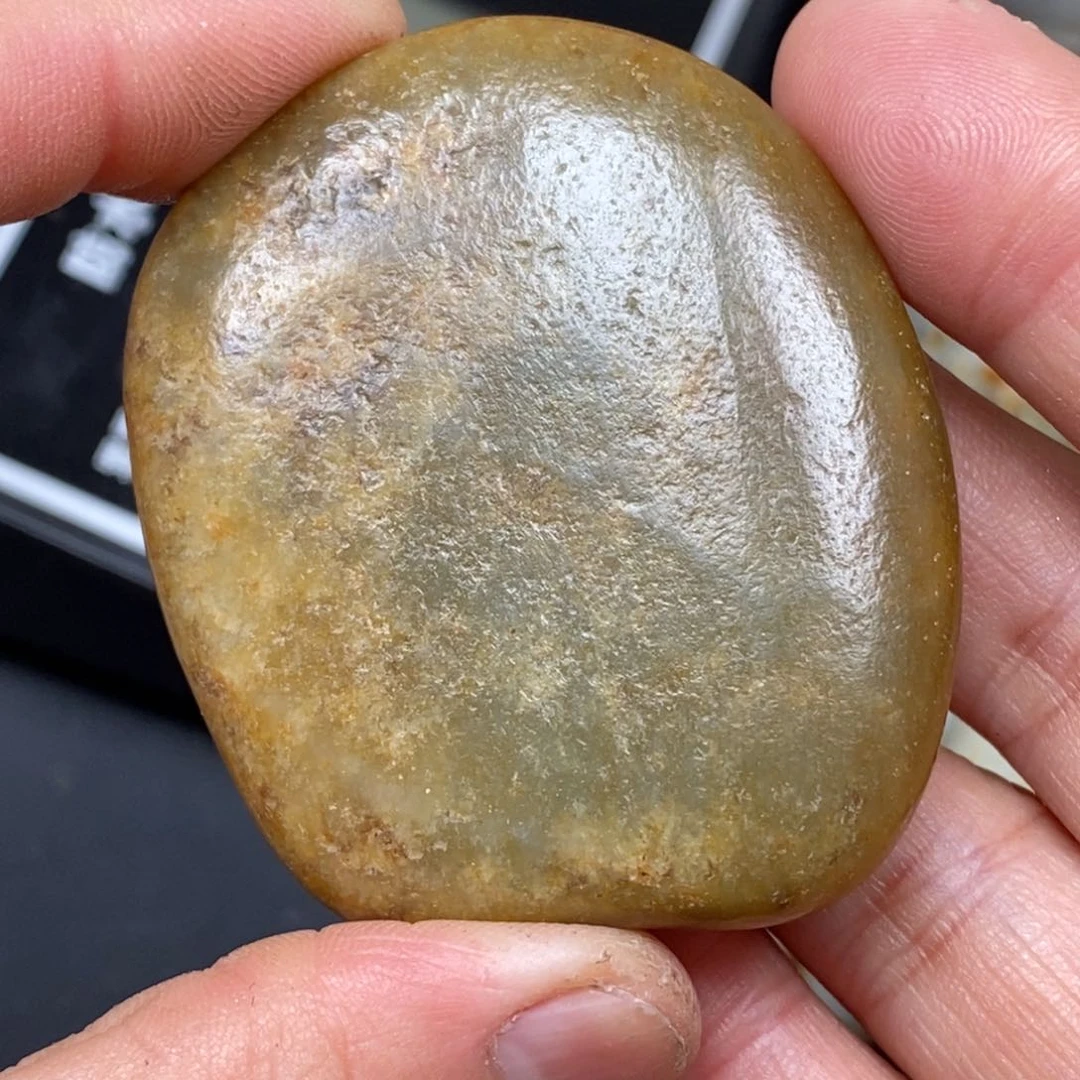 和田玉挂件银S925镀金镶嵌