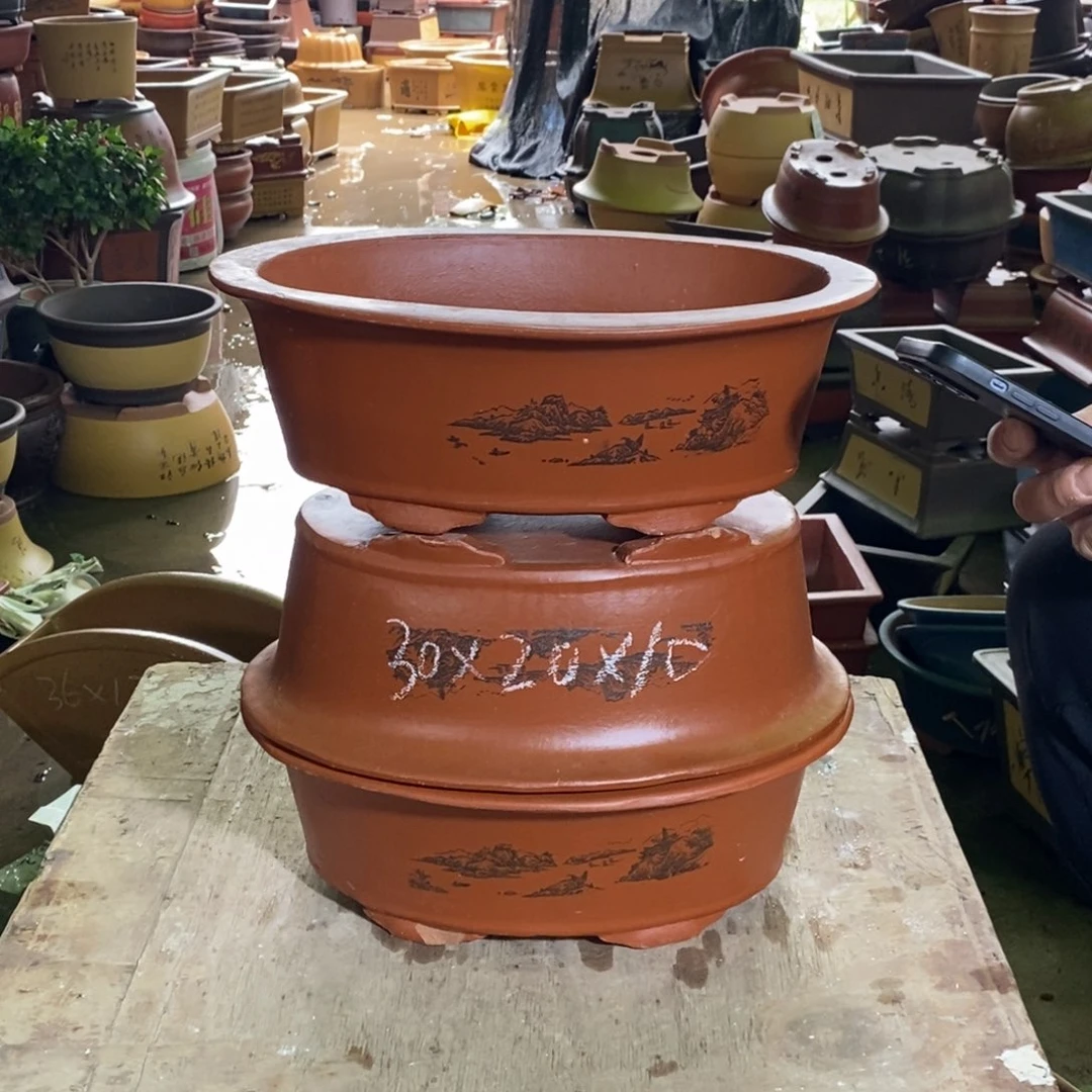 紫砂花盆紫砂紫砂