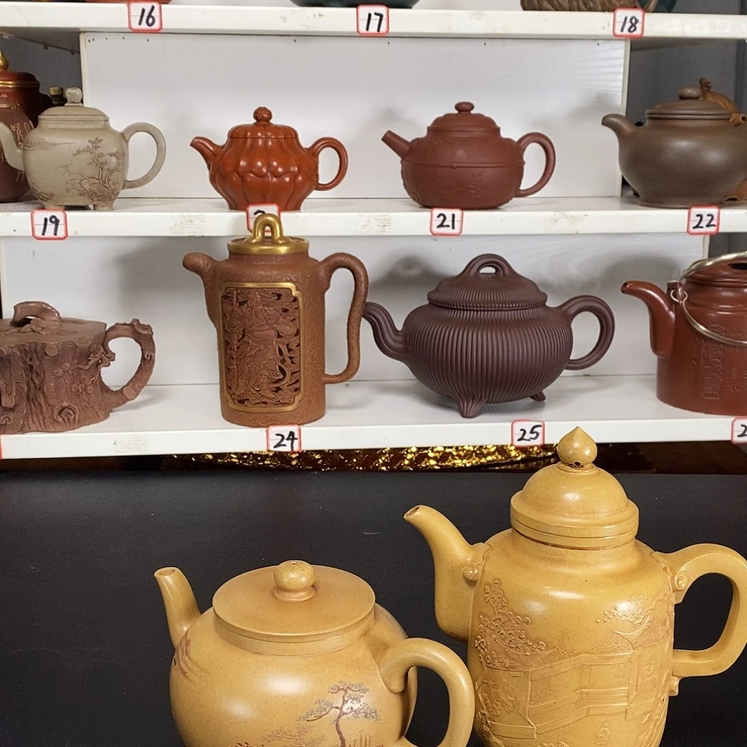 远***方茶壶紫砂原矿紫砂壶