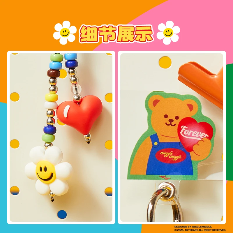 wiggle wiggle系列太阳花夹片挂饰