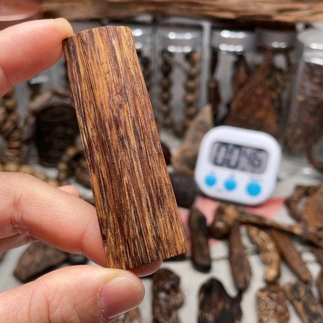 沉香碎屑沉香柬埔寨菩萨棋九分5.54
