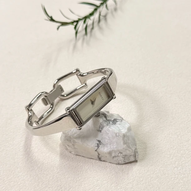 90新 GUCCI/古驰 【六六中古】孤品复古手表aa6920手围16表盘14