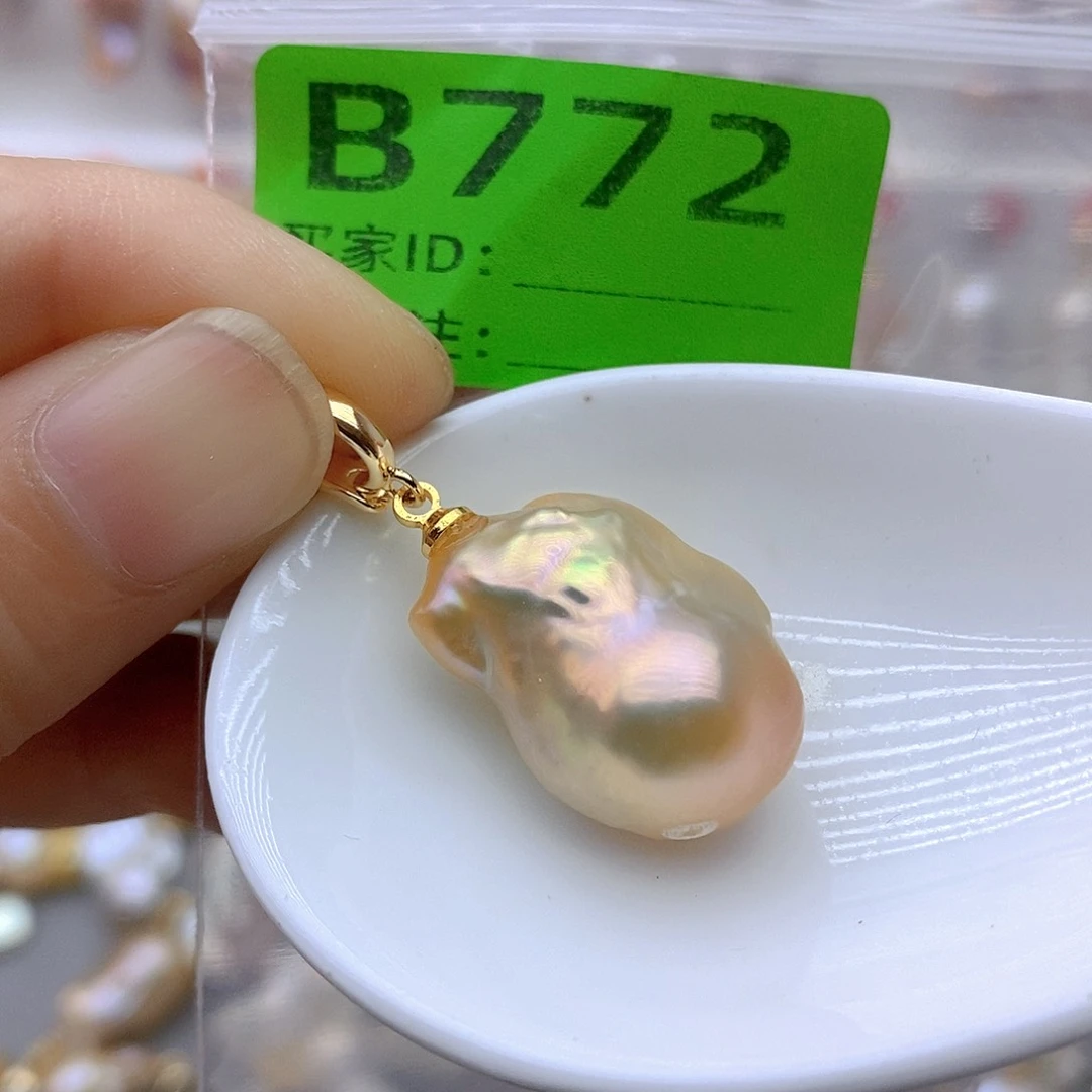 未镶嵌淡水珍珠吊坠