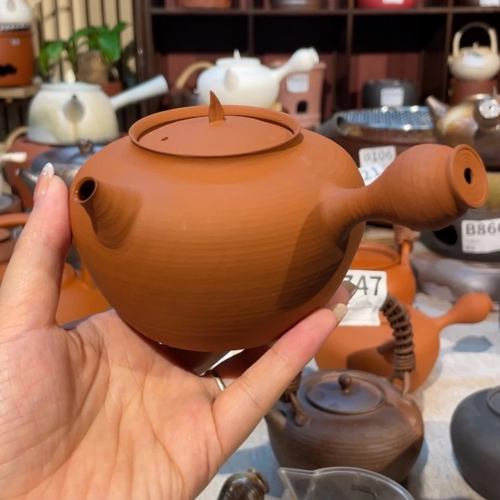 u*y潮州朱泥手工壶