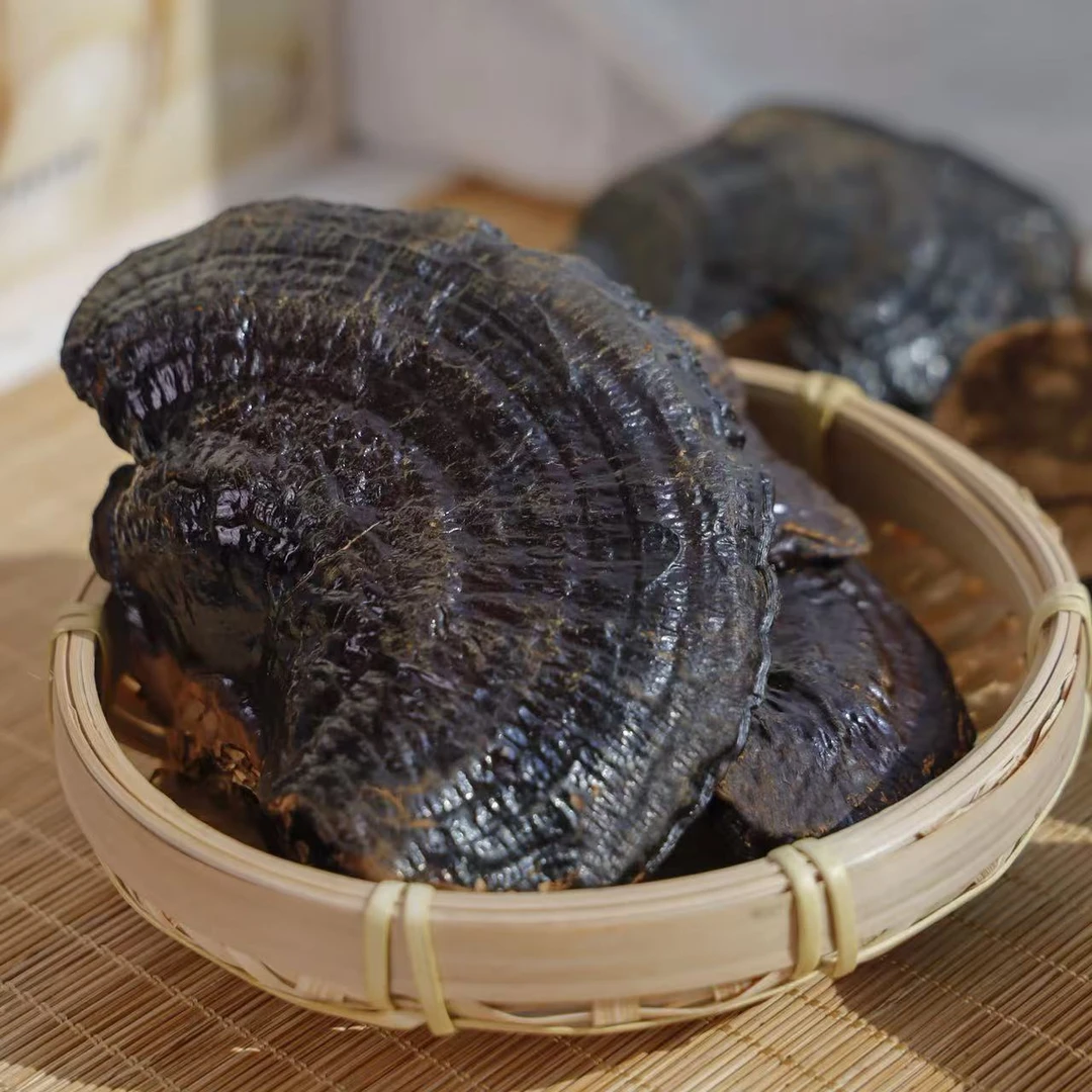 黑灵芝土货250g煲汤佳肴